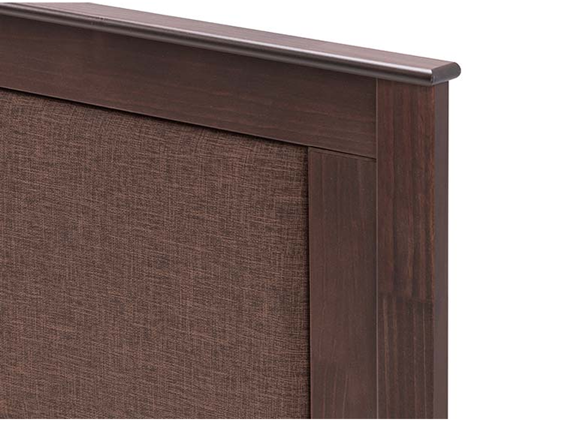 JUEGO DE DORMITORIO ROSEN CAMA EUROPEA INDIE 1.5 PLAZAS + SET RESPALDO RACHEL 5