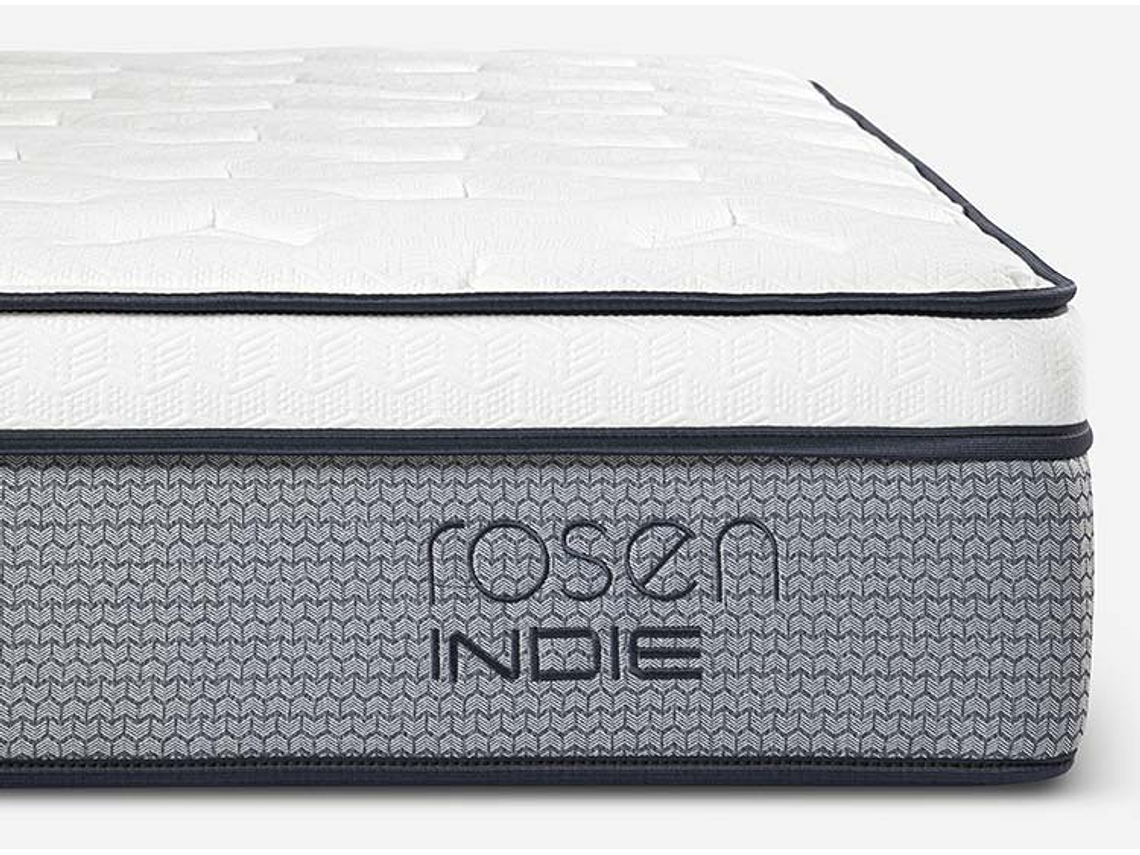 JUEGO DE DORMITORIO ROSEN CAMA EUROPEA INDIE 1.5 PLAZAS + SET RESPALDO RACHEL 6