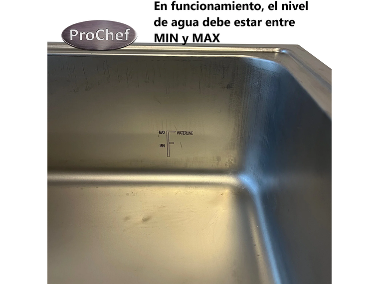 BAÑO MARIA ELECTRICO 20 LT CON DESPICHE GN 1/1 5