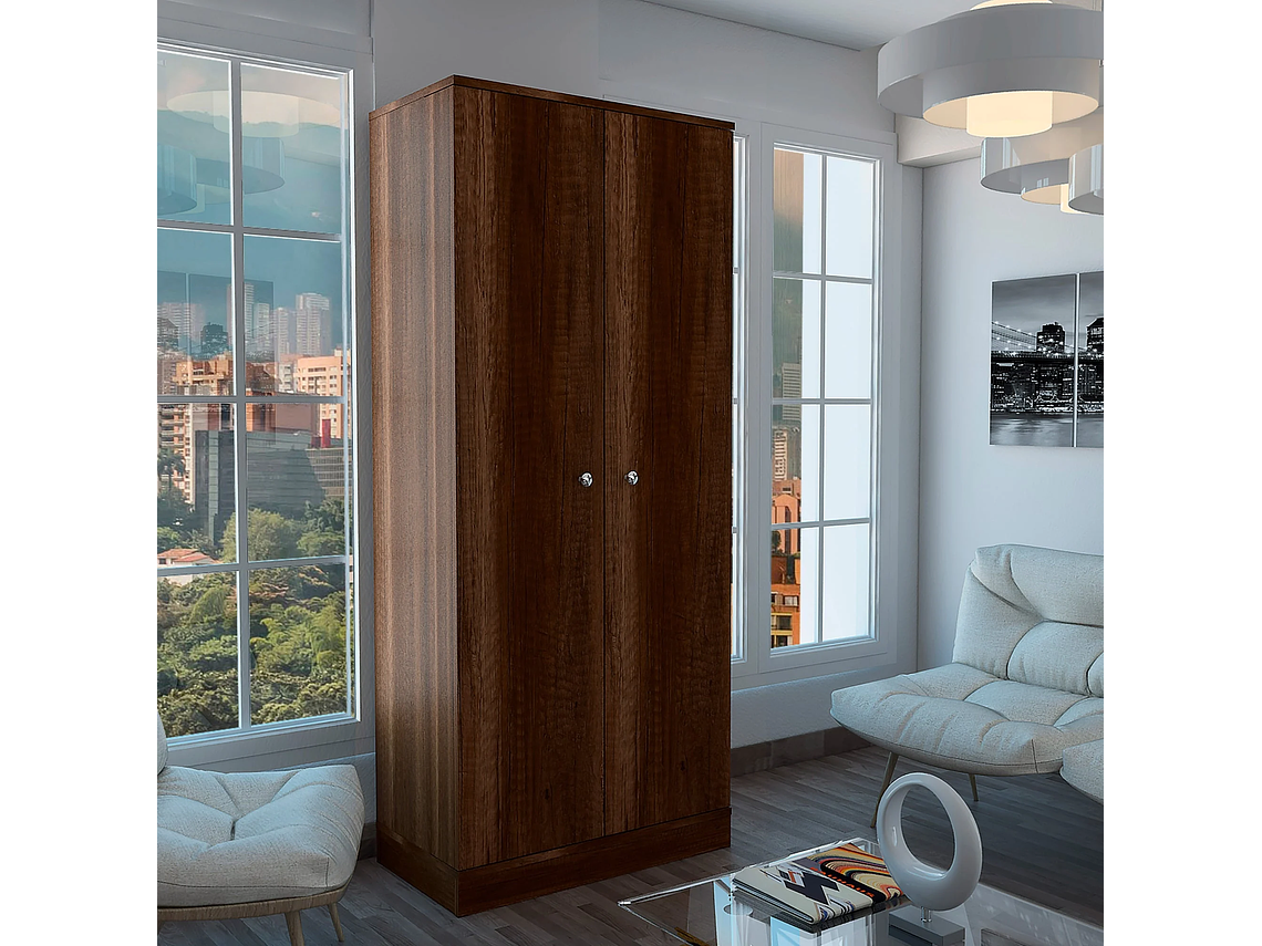 BAR ALTO EXTENSIBLE 18 BOTELLEROS FM-010O CAFÉ OSCURO 10