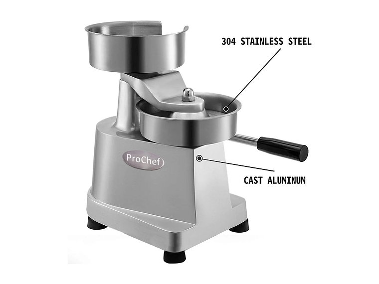 HAMBURGUESERA PROCHEF 10 CM FORMADORA HAMBURGUESAS 4