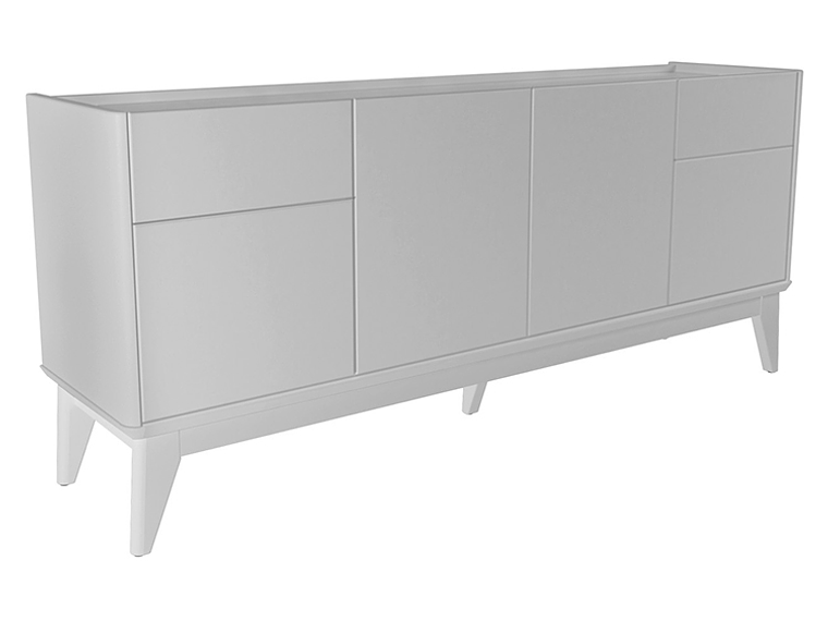 BUFFET DECOCASA FLOAT 4 PUERTAS 2 CAJONES 2