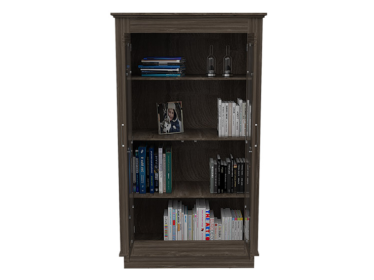 VITRINA TUHOME ALCAMO SIENA 2 PUERTAS CAFÉ 1