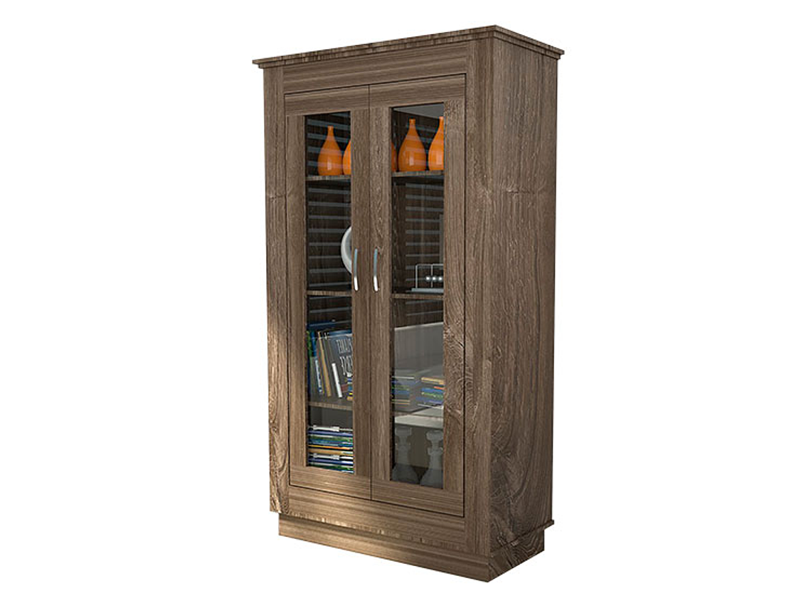 VITRINA TUHOME ALCAMO SIENA 2 PUERTAS 1