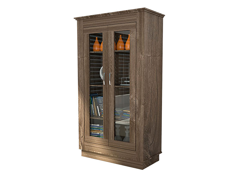 VITRINA TUHOME ALCAMO SIENA 2 PUERTAS 1