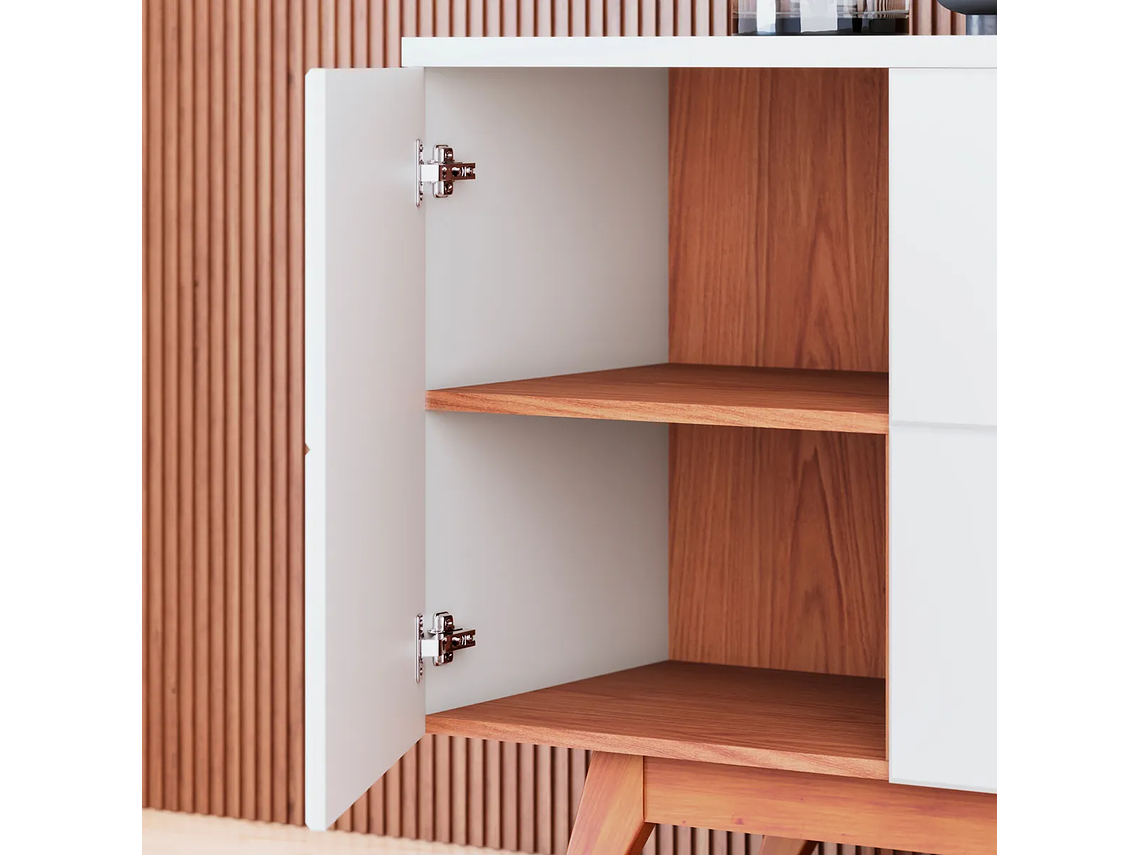 BUFFET DI PORETTI DESIGN 3C NORONHA 3 PUERTAS BLANCO 5