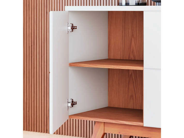 BUFFET DI PORETTI DESIGN 3C NORONHA 3 PUERTAS BLANCO 5