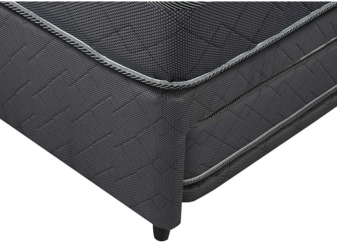 CAMA DIVAN FLEX ESTOCOLMO BOX 1.5 PLAZAS GRIS 4