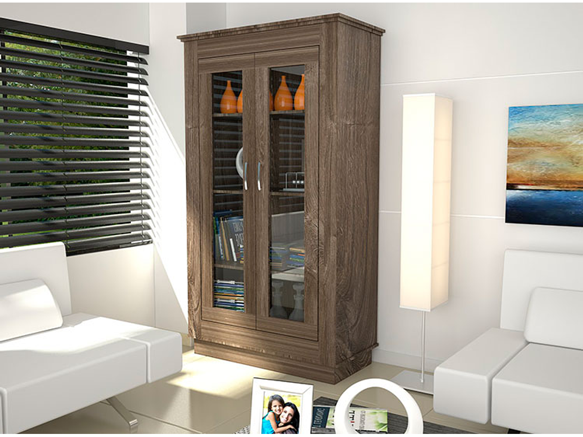 VITRINA TUHOME ALCAMO SIENA 2 PUERTAS 3