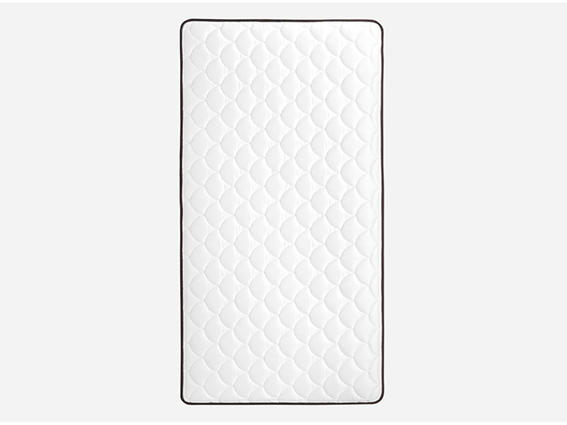 JUEGO DE DORMITORIO ROSEN CAMA EUROPEA ERGO T NEW 1.5 PLAZAS + VELADOR FERRARA + ALMOHADA 4