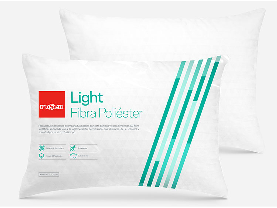 JUEGO DE DORMITORIO ROSEN CAMA EUROPEA ERGO T NEW 1.5 PLAZAS + VELADOR FERRARA + ALMOHADA 7