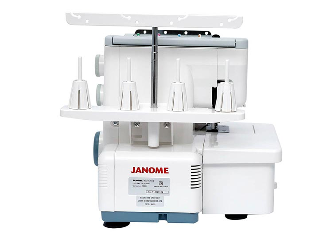 MAQUINA OVERLOCK JANOME MYLOCK 744D 8