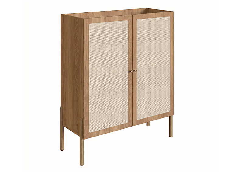 BUFFET DECOCASA OSLO 27929E 13 PUERTAS CAFÉ CLARO 1