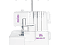 MAQUINA OVERLOCK MERRITT ME MAXIMA - Miniatura 3