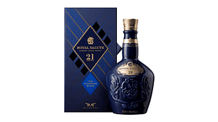 WHISKY CHIVAS REGAL BOTELLA VIDRIO 700 CC ROYALSALUTE 21 AÑOS 40°