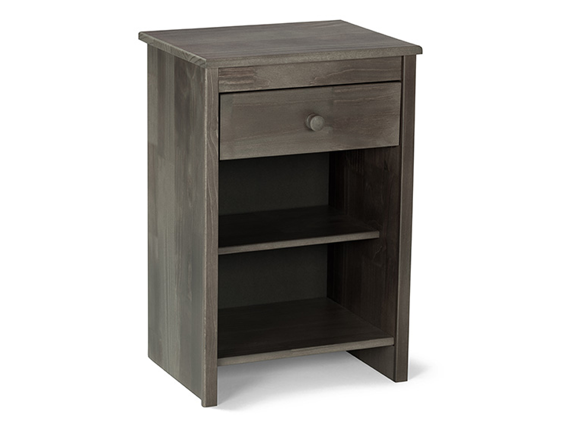 JUEGO DE DORMITORIO ROSEN CAMA EUROPEA WAVE 1.5 PLAZAS + SET TABOR GRAFITO 4