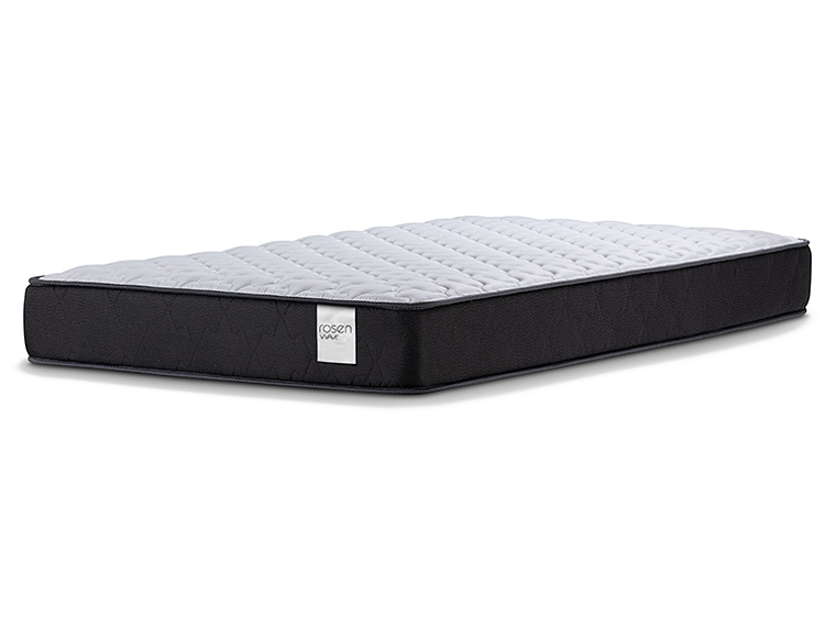 JUEGO DE DORMITORIO ROSEN CAMA EUROPEA WAVE 1.5 PLAZAS + SET TABOR GRAFITO 5