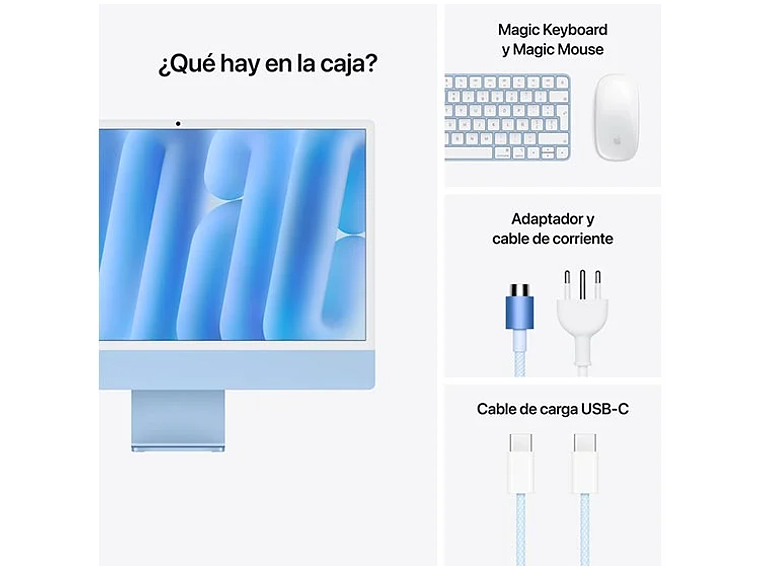 IMAC M4 (CPU 10NUC Y GPU 10NUC) 16GB RAM 256GB SSD 24” 9