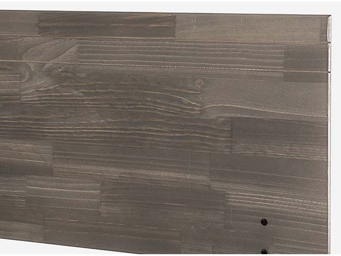 JUEGO DE DORMITORIO ROSEN CAMA EUROPEA WAVE 1.5 PLAZAS + SET TABOR GRAFITO 9