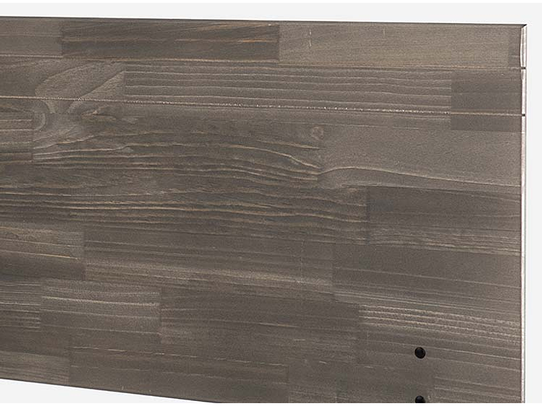 JUEGO DE DORMITORIO ROSEN CAMA EUROPEA WAVE 1.5 PLAZAS + SET TABOR GRAFITO 9