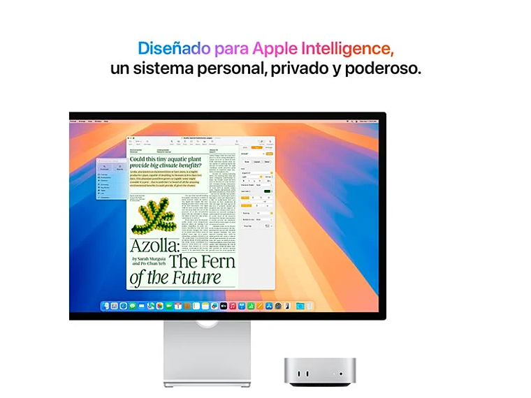 MAC MINI M4 (CPU 10NUC Y GPU 10NUC) 16GB RAM 256GB SSD 7