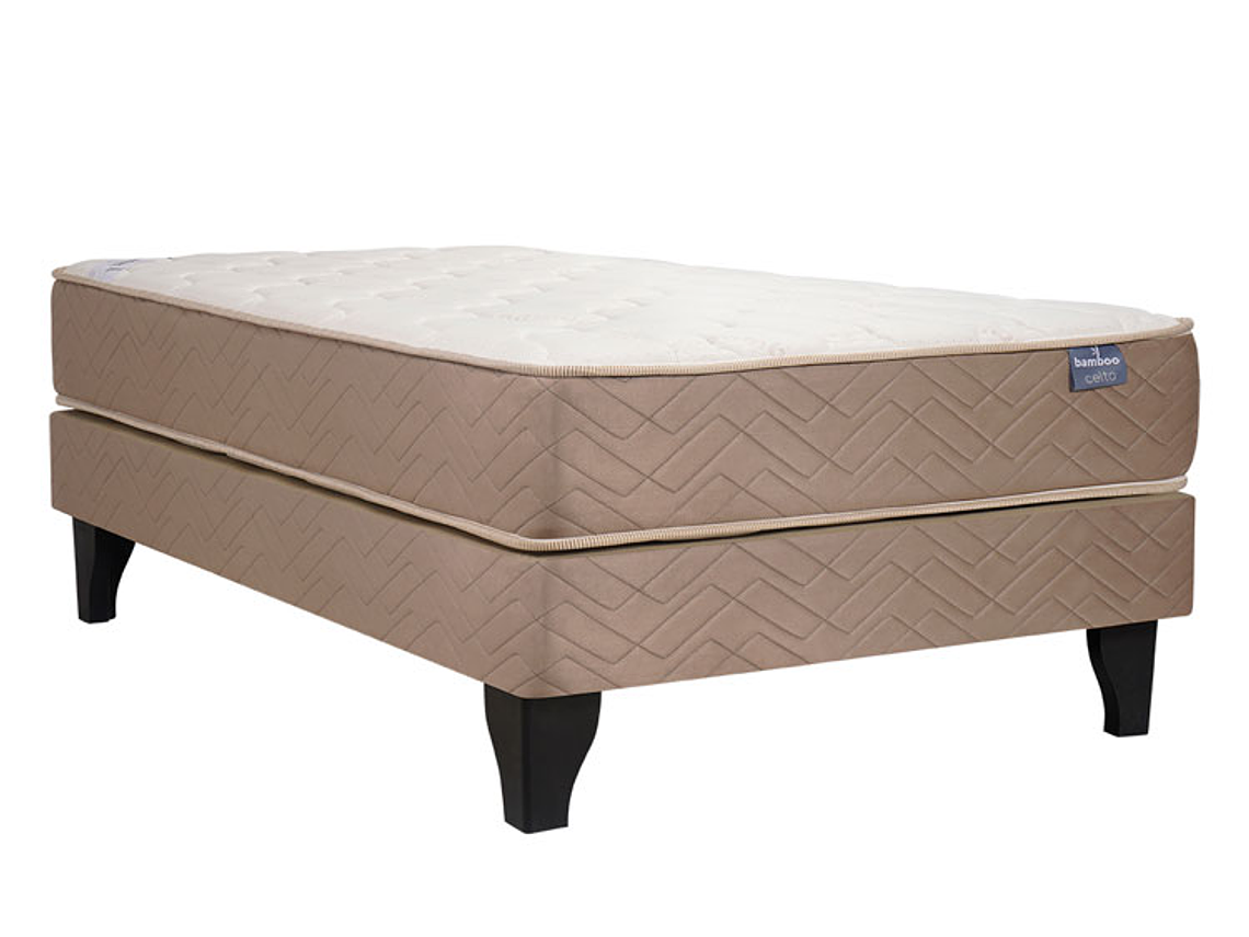 CAMA EUROPEA CELTA BAMBOO 1.5 PLAZAS 1