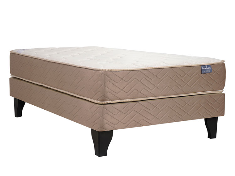 CAMA EUROPEA CELTA BAMBOO 1.5 PLAZAS 1