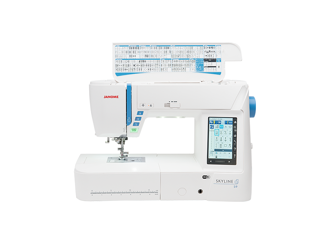 MAQUINA DE COSER Y BORDAR SKYLINE S9 1