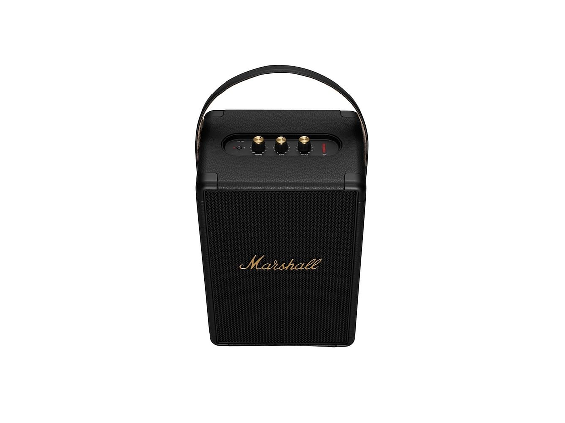 PARLANTE PORTATIL BLUETOOTH TUFTON MARSHALL BLACK AND BRASS 3