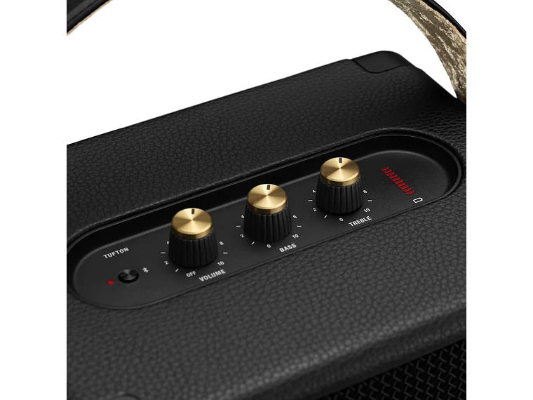 PARLANTE PORTATIL BLUETOOTH TUFTON MARSHALL BLACK AND BRASS 7