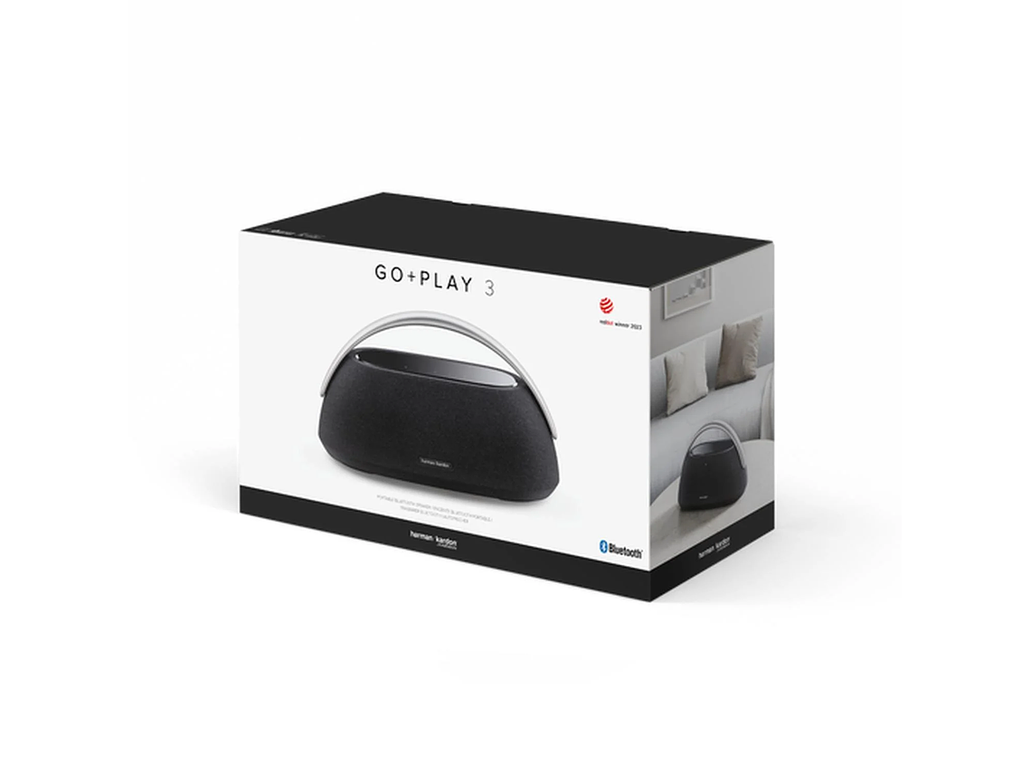 ALTAVOZ PORTÁTIL HARMAN KARDON GO PLAY 3 ESTÉREO NEGRO 160 W 5