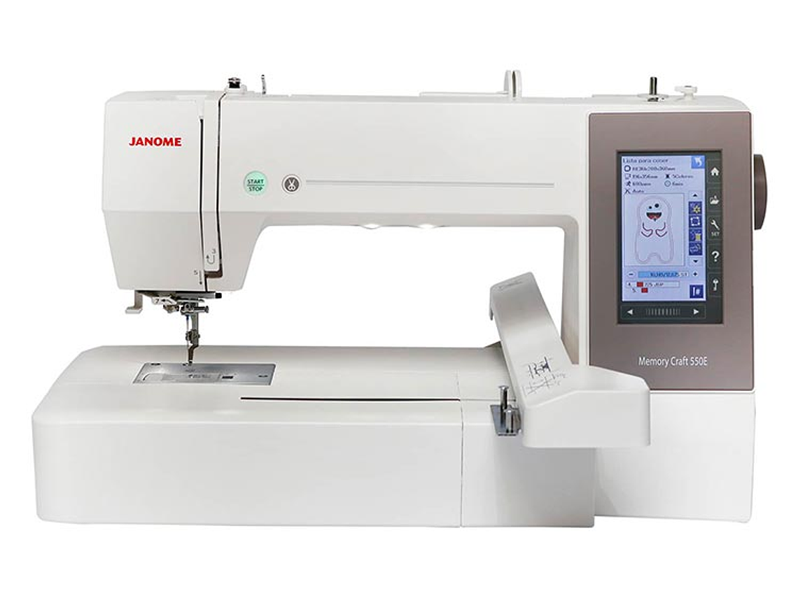 MAQUINA BORDADORA JANOME MC550E 1
