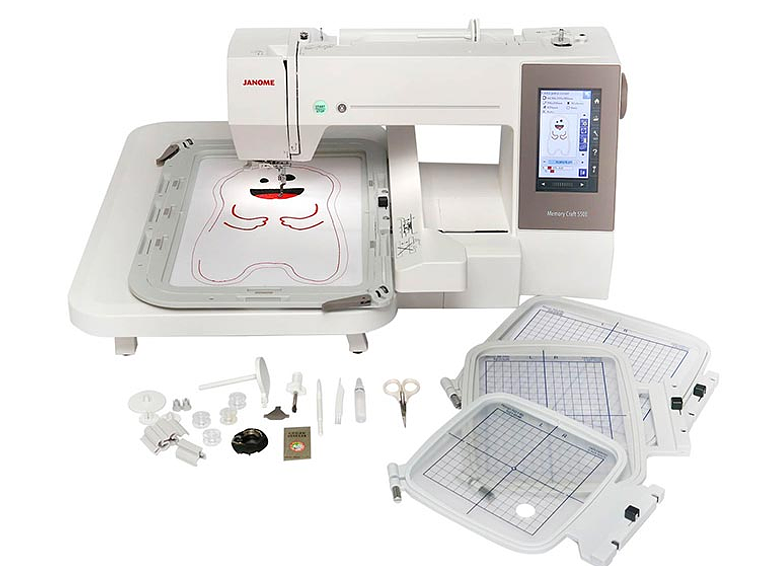 MAQUINA BORDADORA JANOME MC550E 5