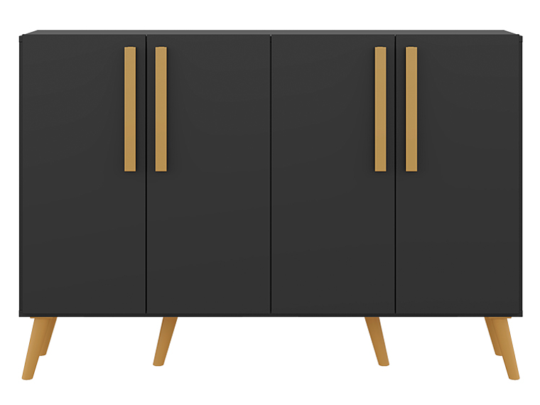 BUFFET BE DESIGN RETRO VIENA NEGRO 4P 2