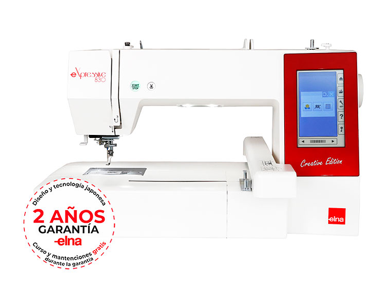 BORDADORA JANOME EXPRESSIVE 830 CREATIVE 4