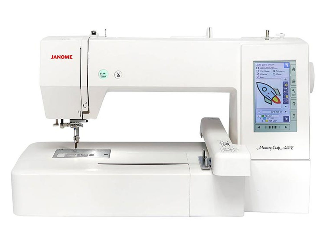 MAQUINA BORDADORA JANOME MC400E 1