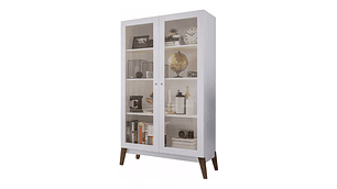 VITRINA BE DESIGN 2 PUERTAS BLANCO JAMAICA 0808.0002