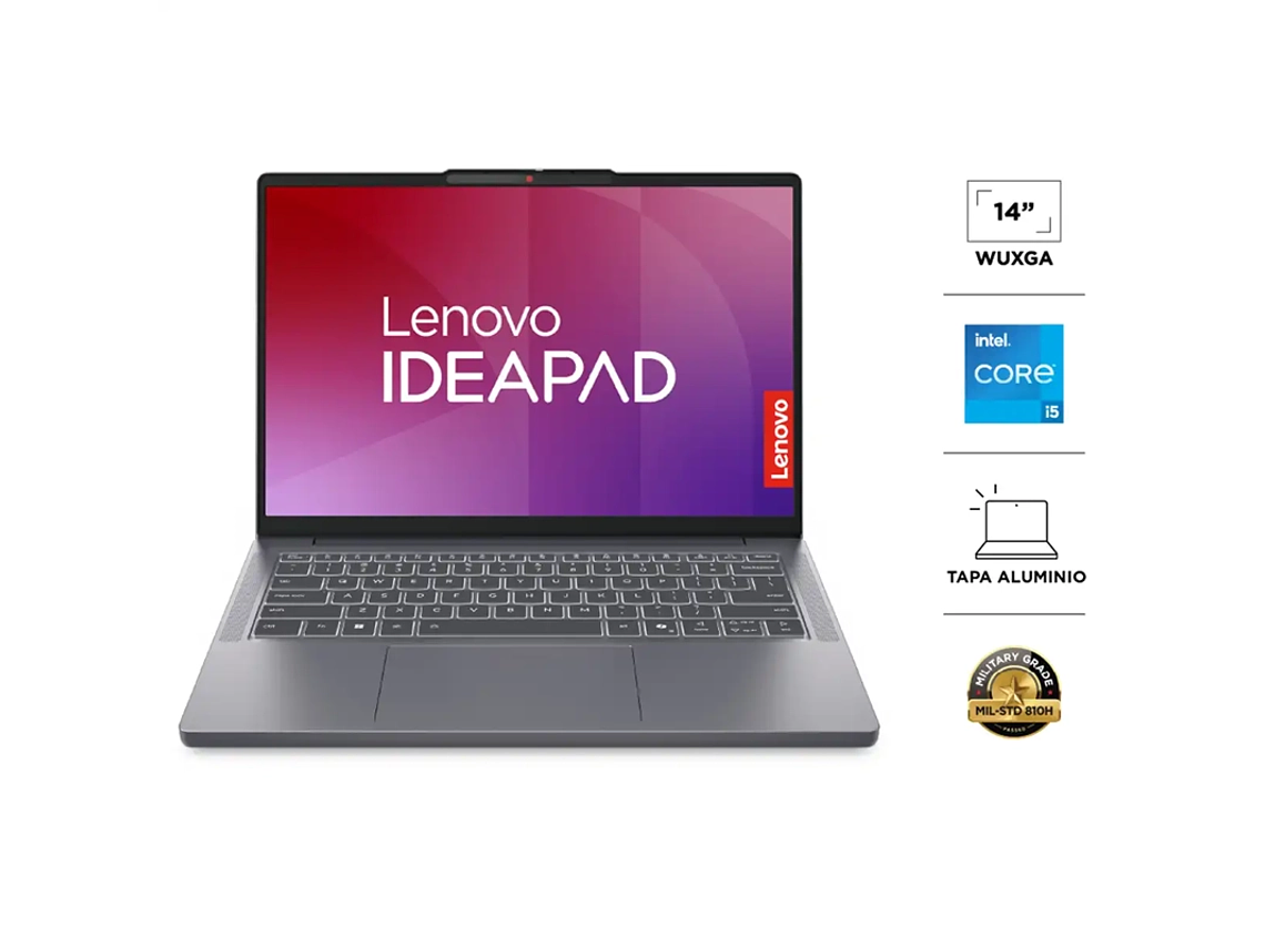 NOTEBOOK LENOVO IDEAPAD SLIM 3 14IRH10 INTEL CORE I5 8 GB RAM 512 GB SSD 14