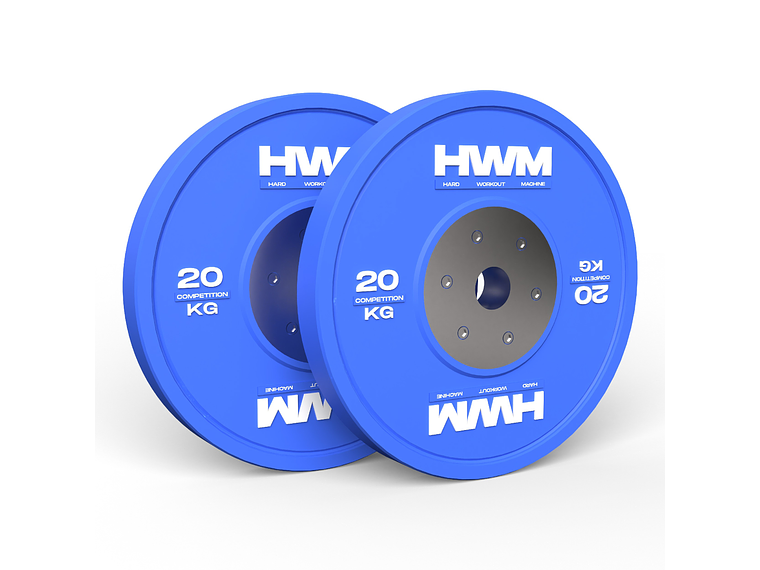 Par Bumper Plates Competición 20kg | HWM® 1