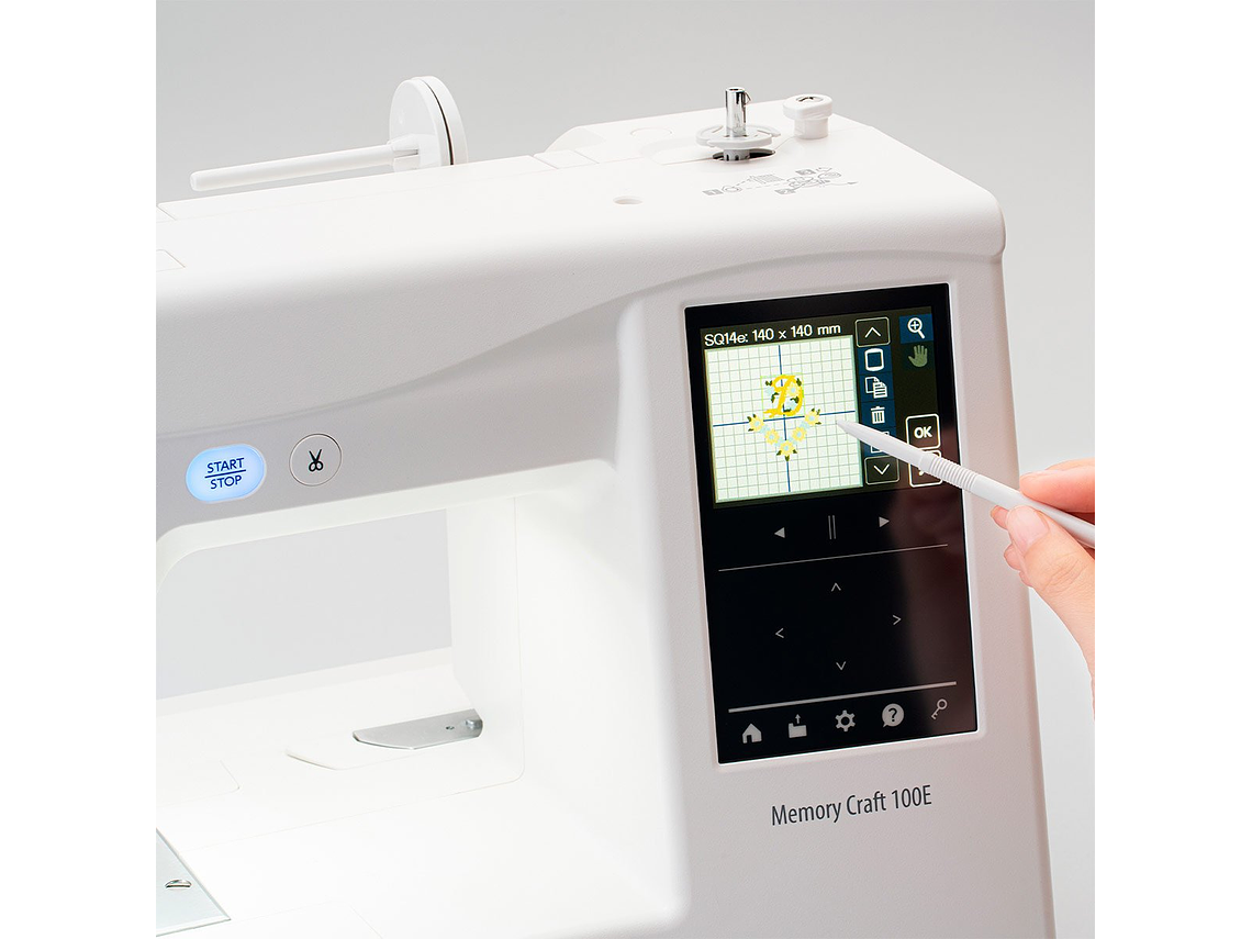 BORDADORA JANOME MEMORY CRAFT 100E 3