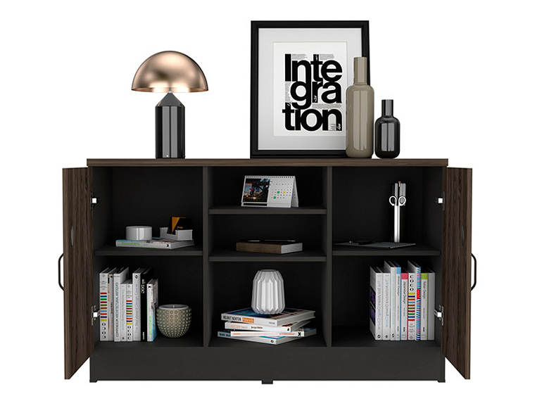 ESTANTE TUHOME HOME 4 REPISAS NEGRO 5