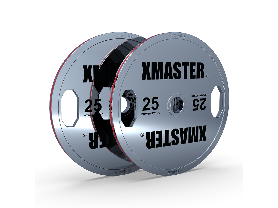 Par Discos Powerlifting Premium Grip 25kg | XMASTER 1
