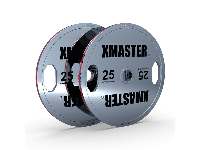 Par Discos Powerlifting Premium Grip 25kg | XMASTER 1