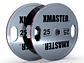 Par Discos Powerlifting Premium Grip 25kg | XMASTER - Miniatura 1