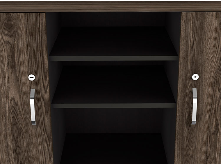 ESTANTE TUHOME HOME 4 REPISAS NEGRO 8