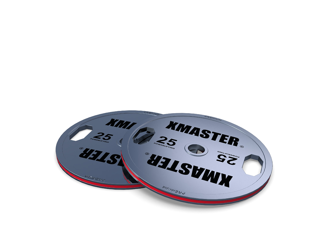Par Discos Powerlifting Premium Grip 25kg | XMASTER 4