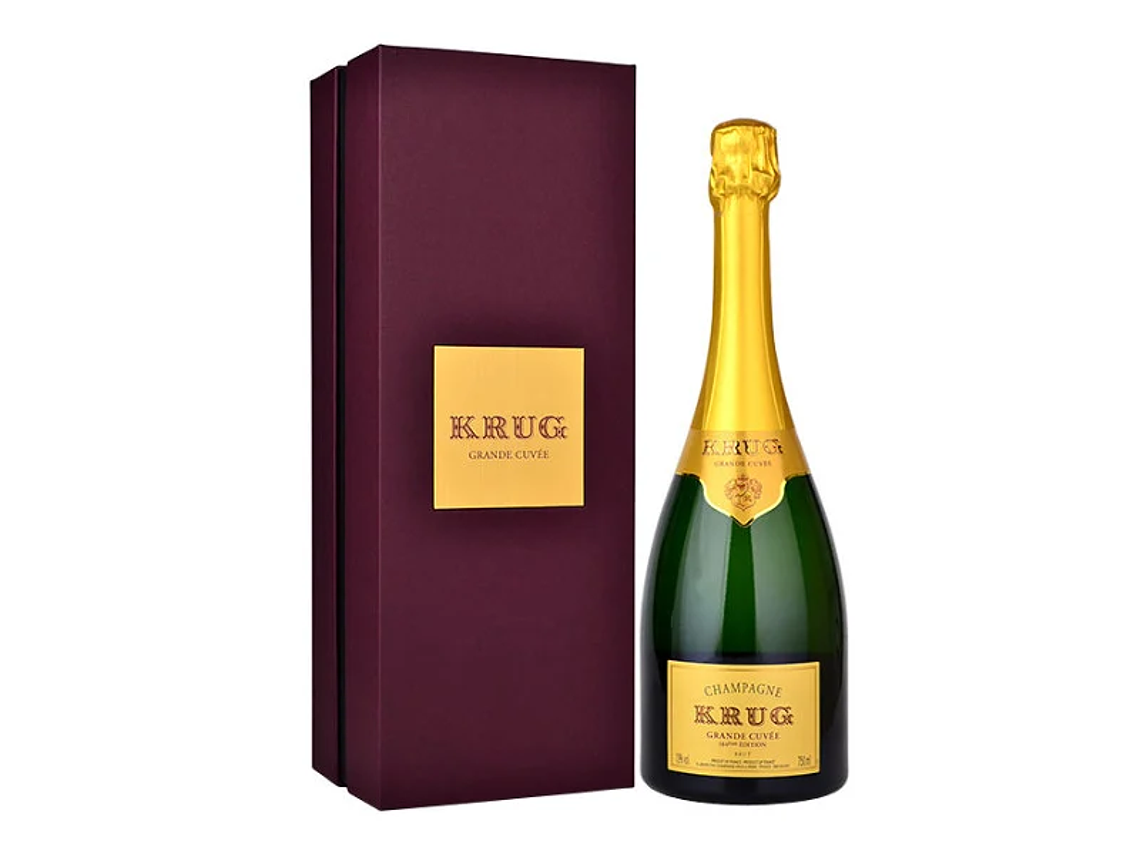CHAMPAÑA ENSAMBLE KRUG BOTELLA VIDRIO CHAMPAGNE GRANDE CUVEE 1