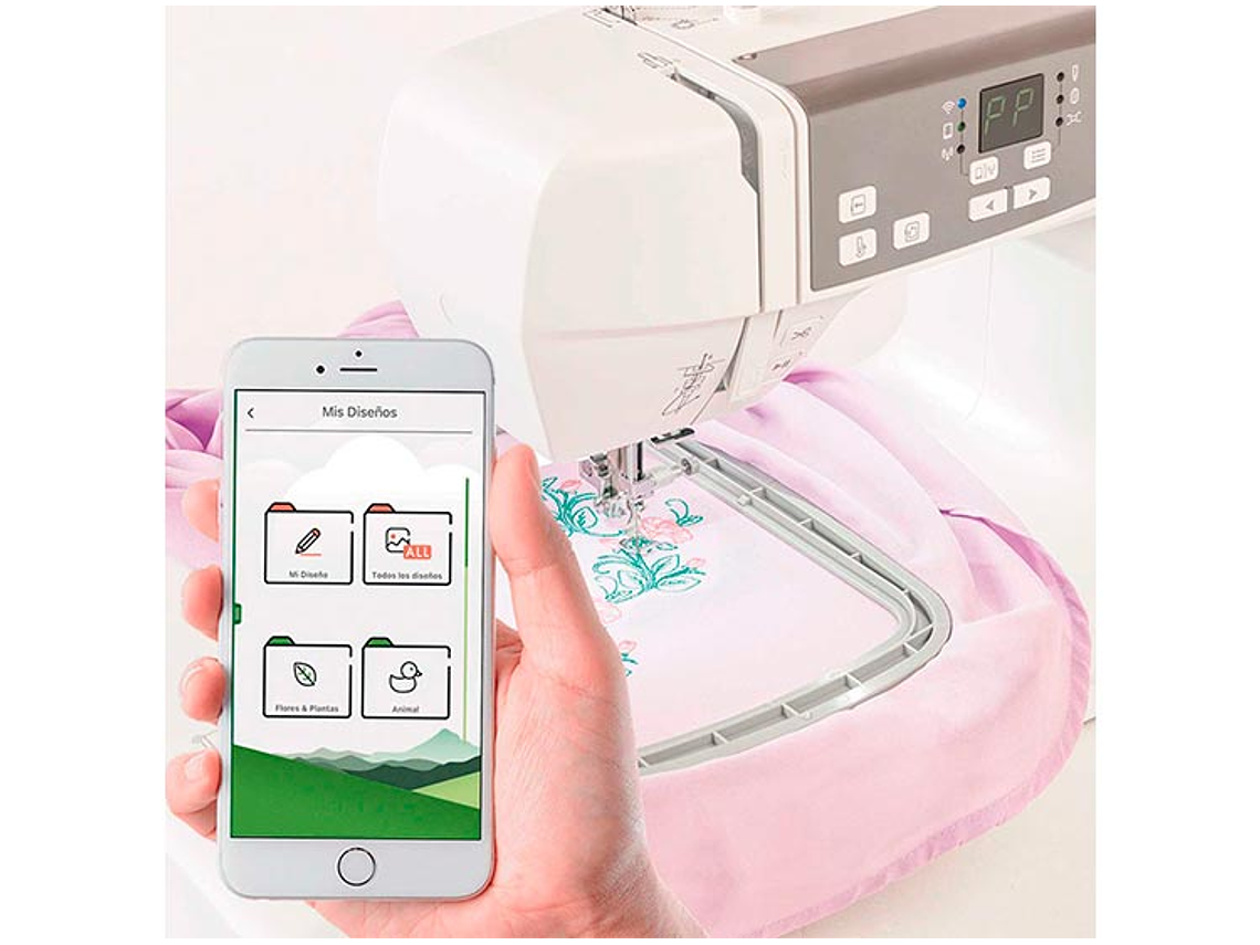 MAQUINA BORDADORA MERRIT BORDA 2 4