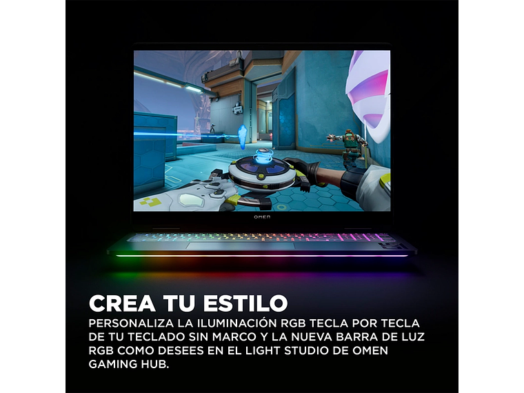 NOTEBOOK GAMER HP OMEN MAX 16-AH0005LA INTEL CORE ULTRA 9 64GB RAM 2TB SSD NVIDIA RTX 5090 16.2” 8