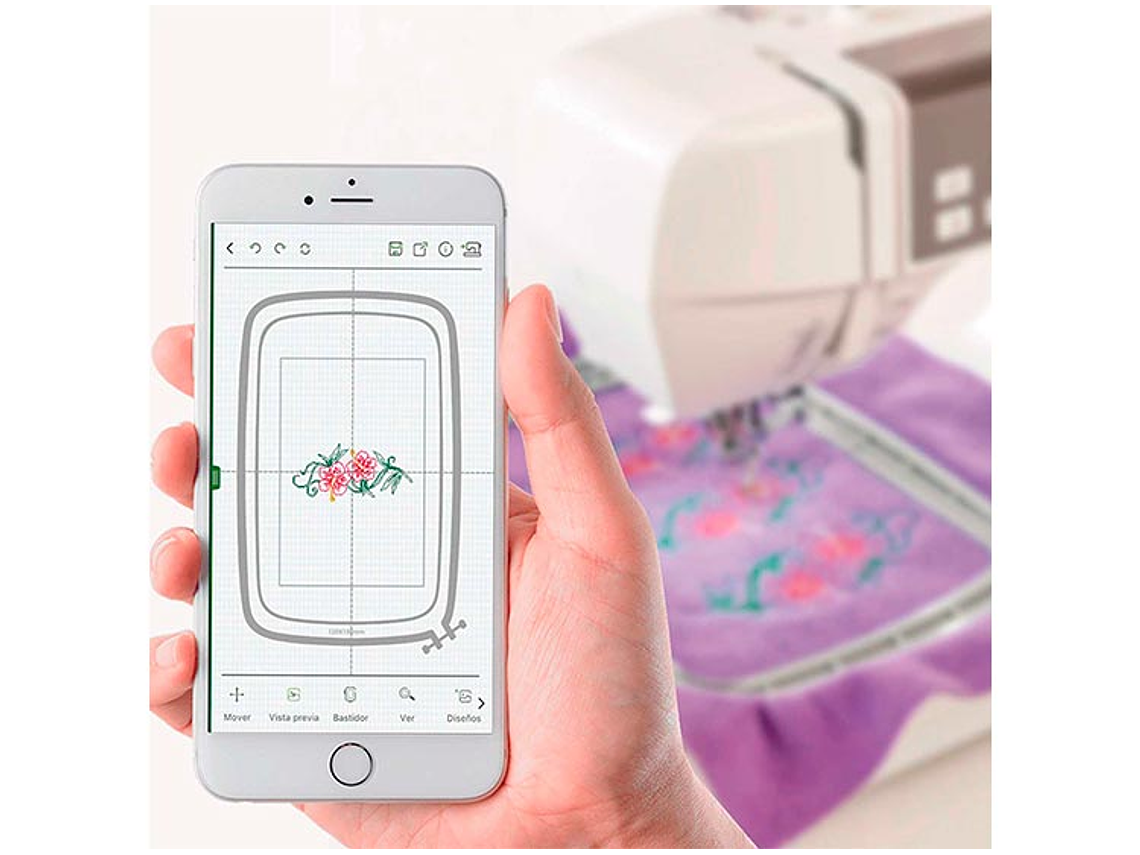 MAQUINA BORDADORA MERRIT BORDA 2 6